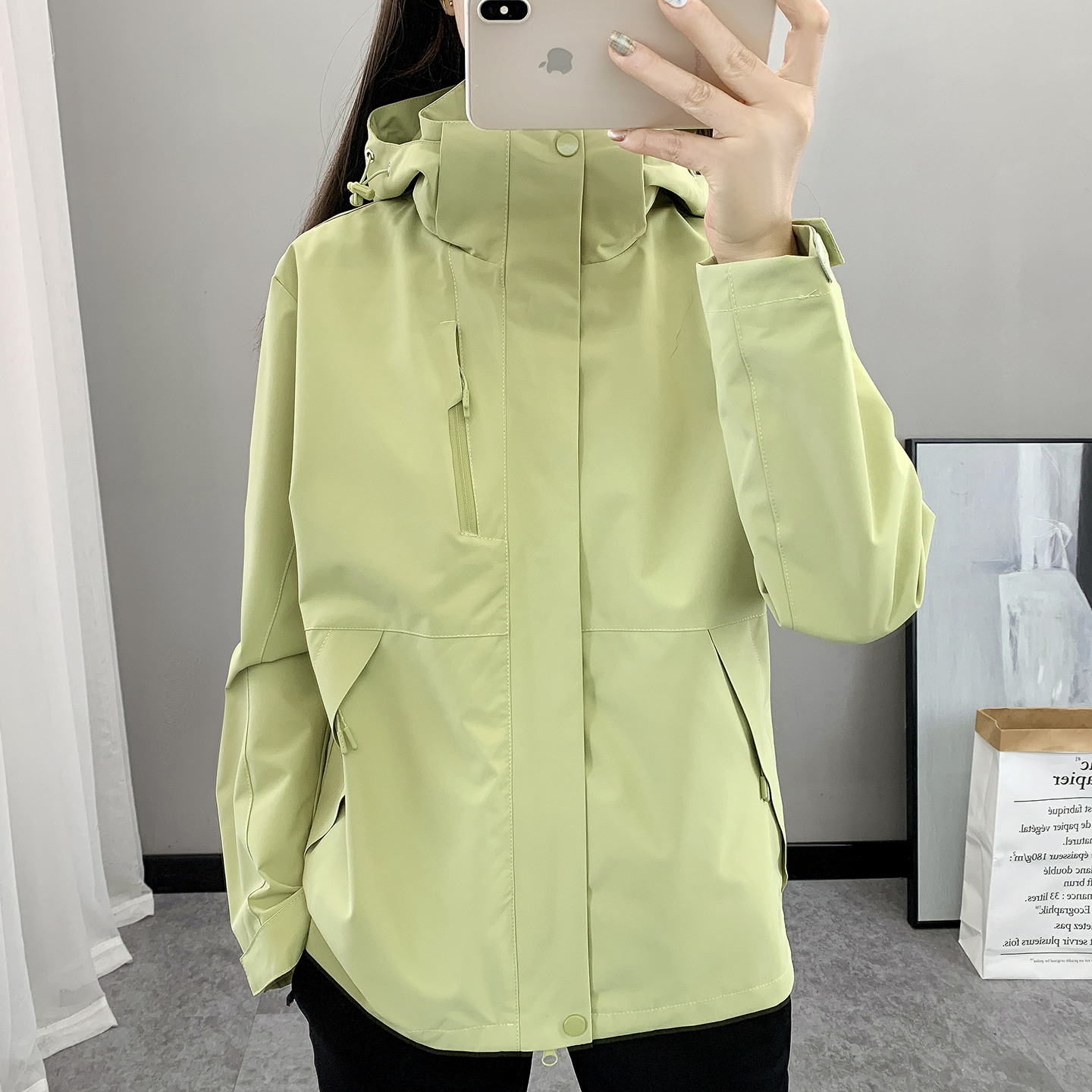 冲锋衣外套女2025春秋冬