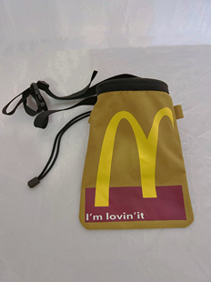 M当劳 攀岩抱石粉袋镁粉袋射箭仿滑粉包腰袋