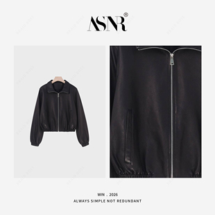 红光绵羊皮皮衣 BRAID 短款 衣长51 2357