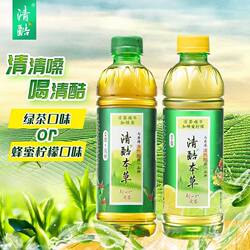 清酷本草柠檬绿凉茶饮料  凉茶精华绿茶低糖低温冷萃下火植物饮品