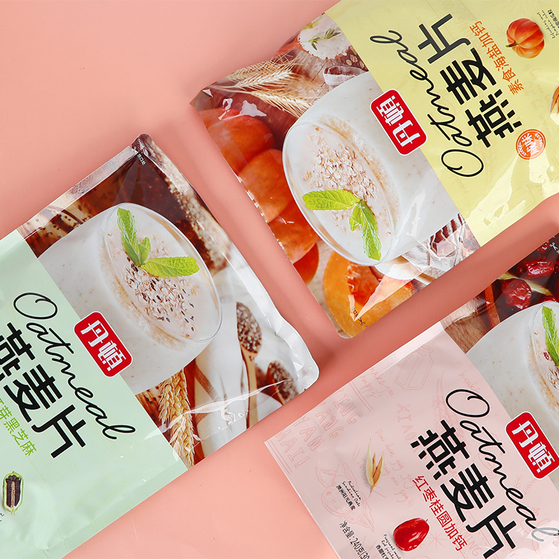 丹顿牛奶加钙营养早餐速食燕麦片