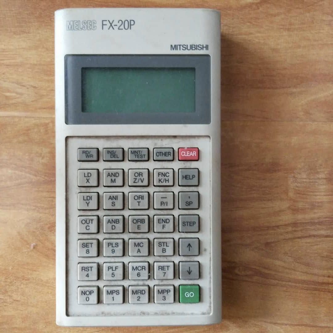 拆机三菱操作器编程器FX-20P-E-SETO 功能包好国内包邮送连接线