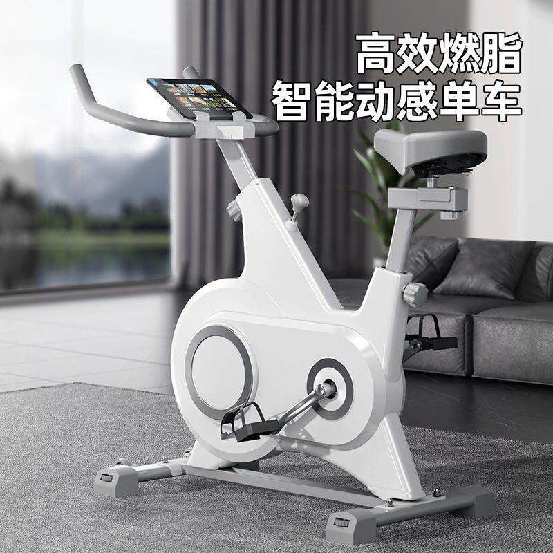 厂家直销动感车家用静音健身车全包飞轮智能燃脂室内运动自行车
