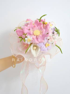 手工材料包手捧花DIY七夕节礼物