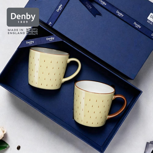 Denby正品进口陶瓷星雨马克杯