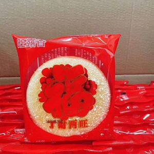 旺露香福喜饼软雪饼胖饼发饼发糕 松软才丁两旺婚庆糕零食小吃
