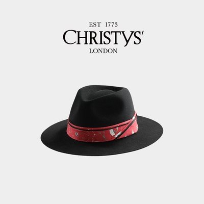Christys百年皇室品牌Fedora帽
