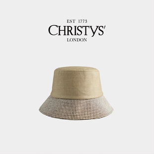 百年皇室品牌 Christys 羊毛Bucket渔夫帽 官方正品