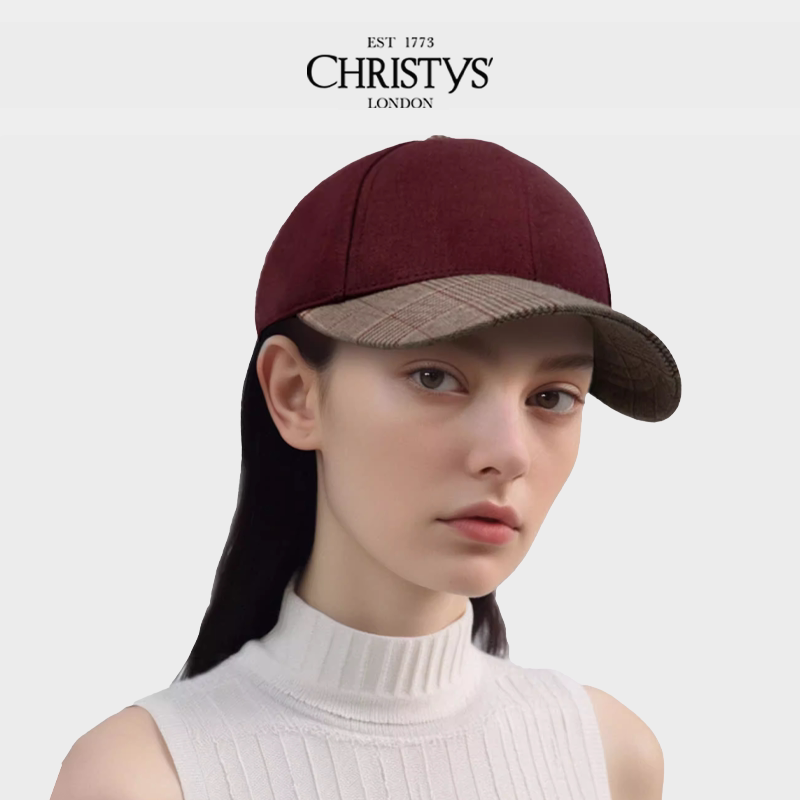 【热销】Christys'百年皇室品牌Baseball Cap棒球帽 鸭舌帽 - 实物图
