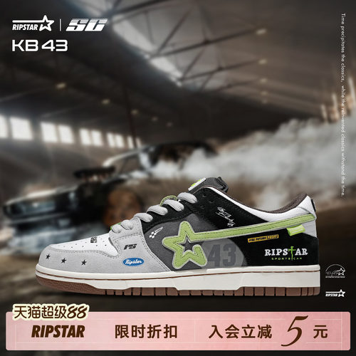 RIPSTAR/爆炸星休闲运动板鞋