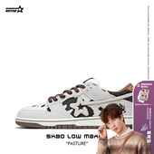 爆炸星设计感板鞋 子 男女款 RIPSTAR 春秋季 情侣休闲鞋 山地牧场