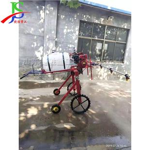 48牧草园林喷药机 农作物大豆小麦玉喷米机雾 自走药式 手推打机