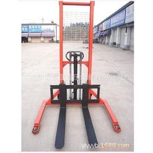 1吨2吨3吨宽堆支腿手动托570盘升高 标液压叉 车加非宽手动高车
