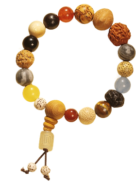 十八籽菩提女18籽多宝定制手链