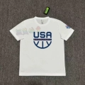 Usa Half-Circle (White) Short Sleeve