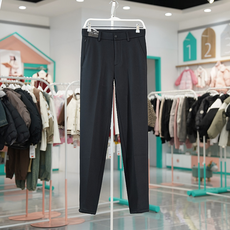 男装专柜正品坠感小脚裤英伦修身加绒防风保暖商务西裤休闲长裤冬,男装,西裤,淘宝优惠券,粉丝福利购,淘宝优惠卷