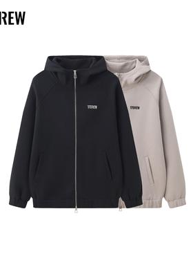 17CREW正标开衫连帽卫衣连帽御寒高级感男女同款