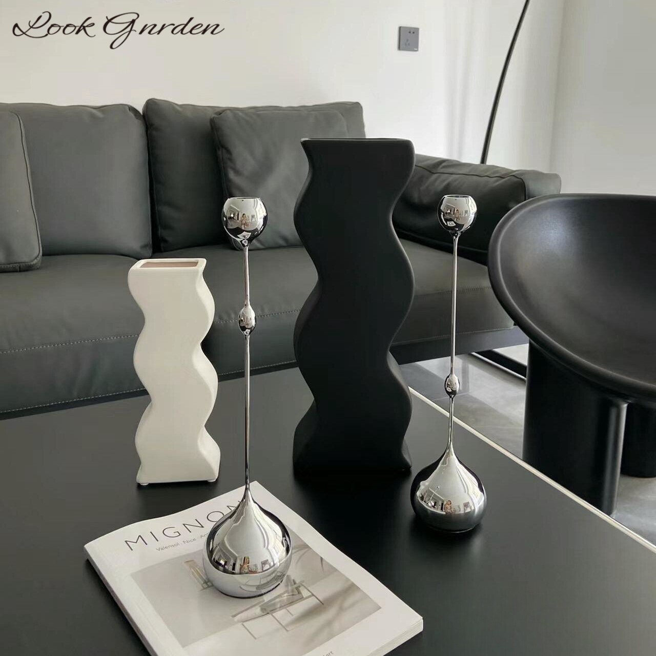 高档艺术摆件花瓶装饰