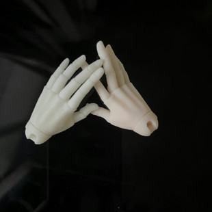 BJD娃娃4分关节手sd男女通用四分手指关节可动打印散件