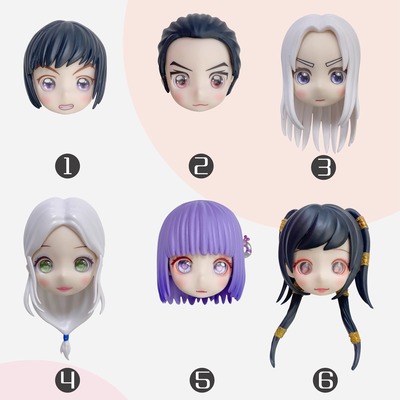 ob11素头可卸换眼珠mjd练妆娃头