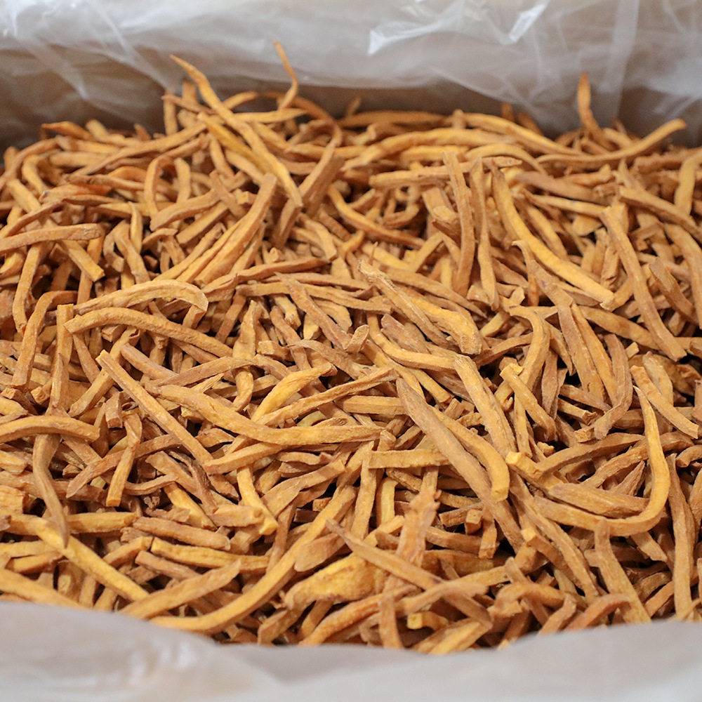 铁锅沙炒红薯条制作不加油硬脆磨牙零食红薯干脆地瓜干250g