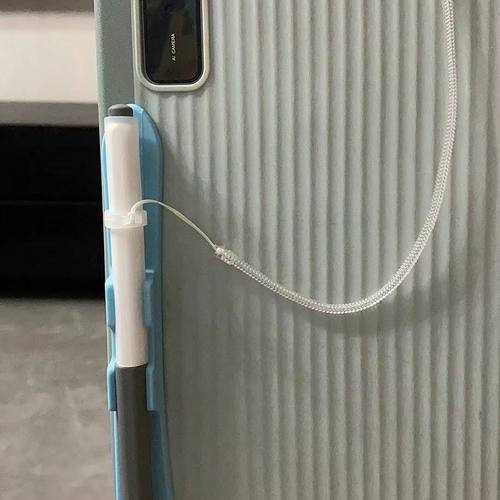 平板手写笔套笔槽防摔防丢 iPad壳内嵌防丢夹片全包式防滑防掉