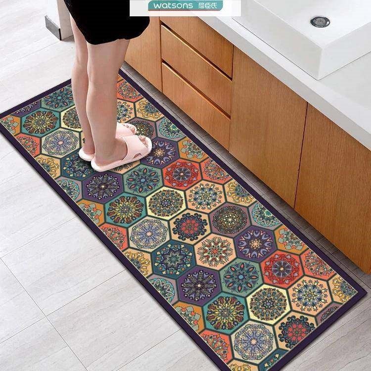 水晶绒厨房吸水地垫50*150cm家用松弛感可水洗可裁剪地垫,居家布艺,厨房地垫,淘宝优惠券,粉丝福利购,淘宝优惠卷