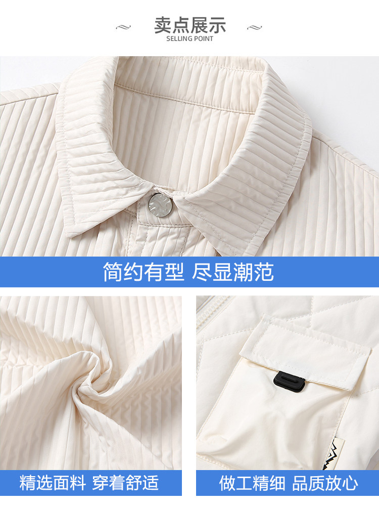 WASSUP ISSUE TWO-PIECE VEST SET SHIRT MENS AUTUMN|WINTER TREND CARGO JACKET FUNCTIONAL JACKET