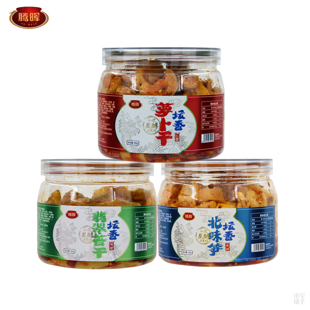 腾晖多种口味酱腌菜罐装