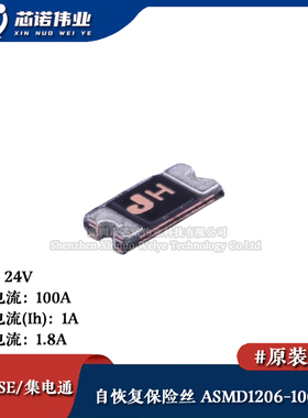 1206贴片自恢复保险丝/保险管 PTCC ASMD1206-100-24V 1A 24V