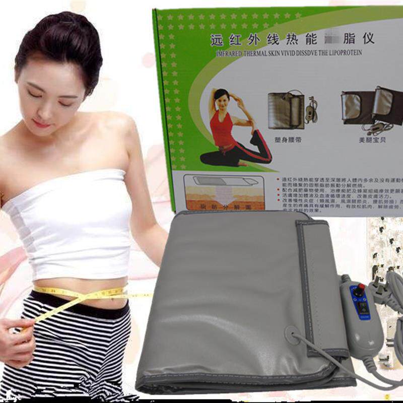 包邮红外线腰部消脂带瘦身腰带加热减肥腰带出汗瘦腰瘦腿美腿仪