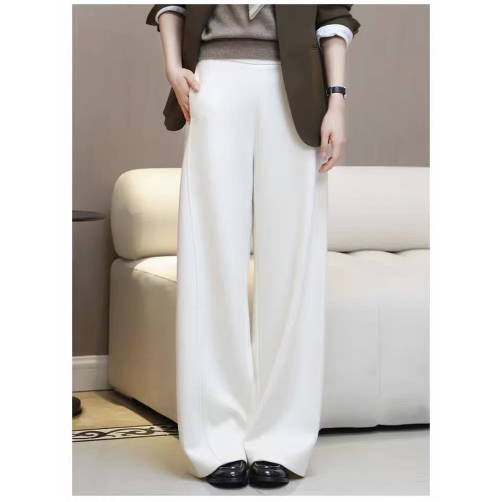 【北海道初雪】保暖遮肉直筒裤女