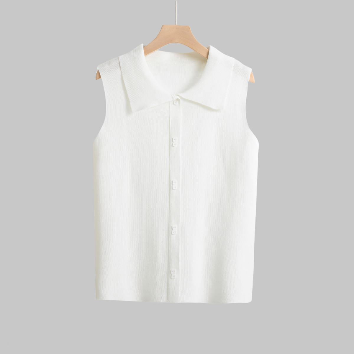 大洪官方经典款叠穿伴侣背心翻领