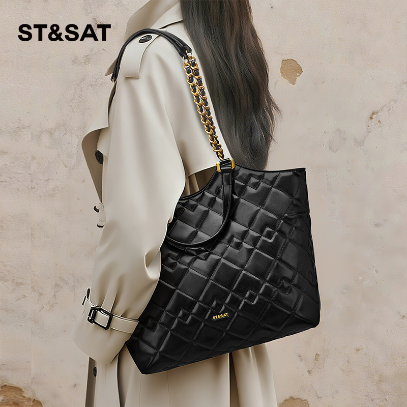 星期六女包单肩托特包大容量简约