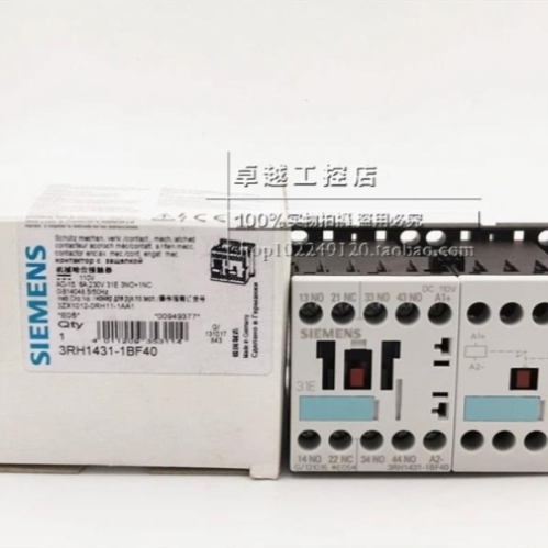 机械捏合接触器3RH1431-1BF40 110VDC