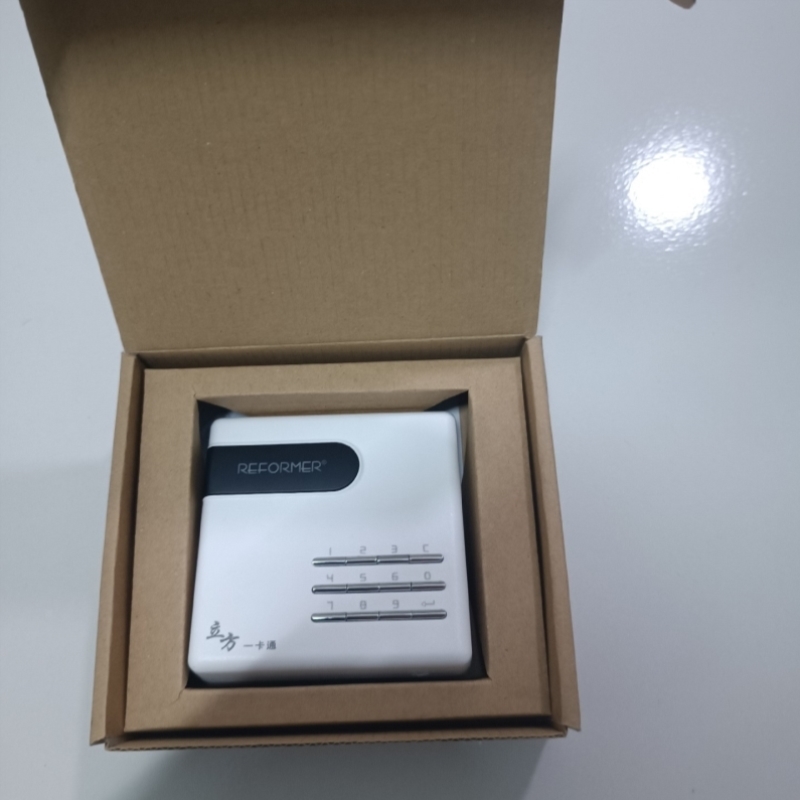 询价立方门禁读卡器RF-RC70K，未使用，拔码设地址，外加议价