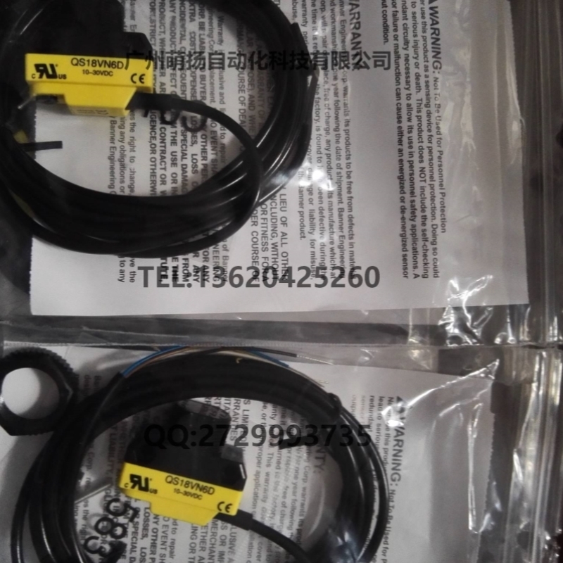 邦纳BANNER光电传感器QS18VN6D正品 假一赔十 质保一年