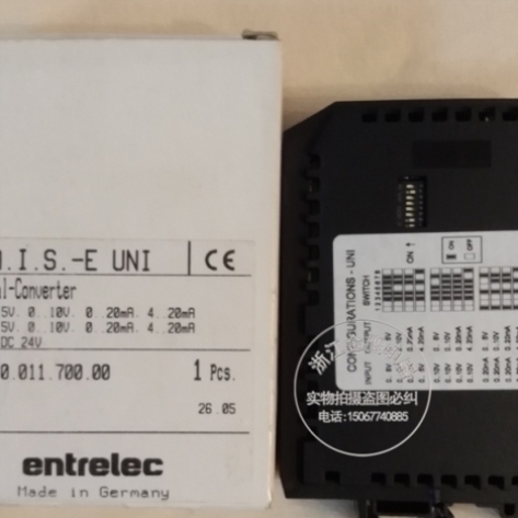 德国entrelec信号转换器 C.A.I.S.-EUNI Ref.no.0.011.700.00