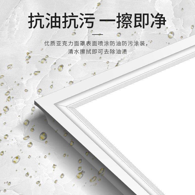 灯具大全节能灯厨房卫生间灯铝扣板嵌入式30x30x60x300x600平板p