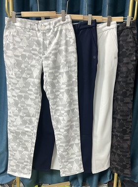 29M02  出口日本PIN高尔夫服装男士新品秋冬保温防风加绒长裤推荐