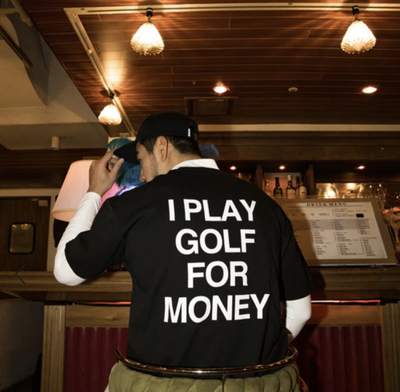 29B24/25 日本高端潮牌 Cp*男女高尔夫春夏新款短袖高领短袖 T 恤