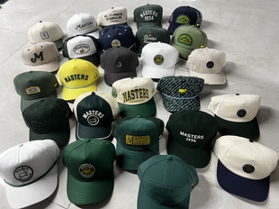 1 Masters 美国大师赛奥古斯塔限量高尔夫球帽现货男女款顺丰收藏