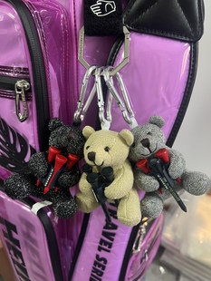 日本正品代购 高尔夫配件 收纳开球Tee可爱小熊挂件秋冬 新品推荐