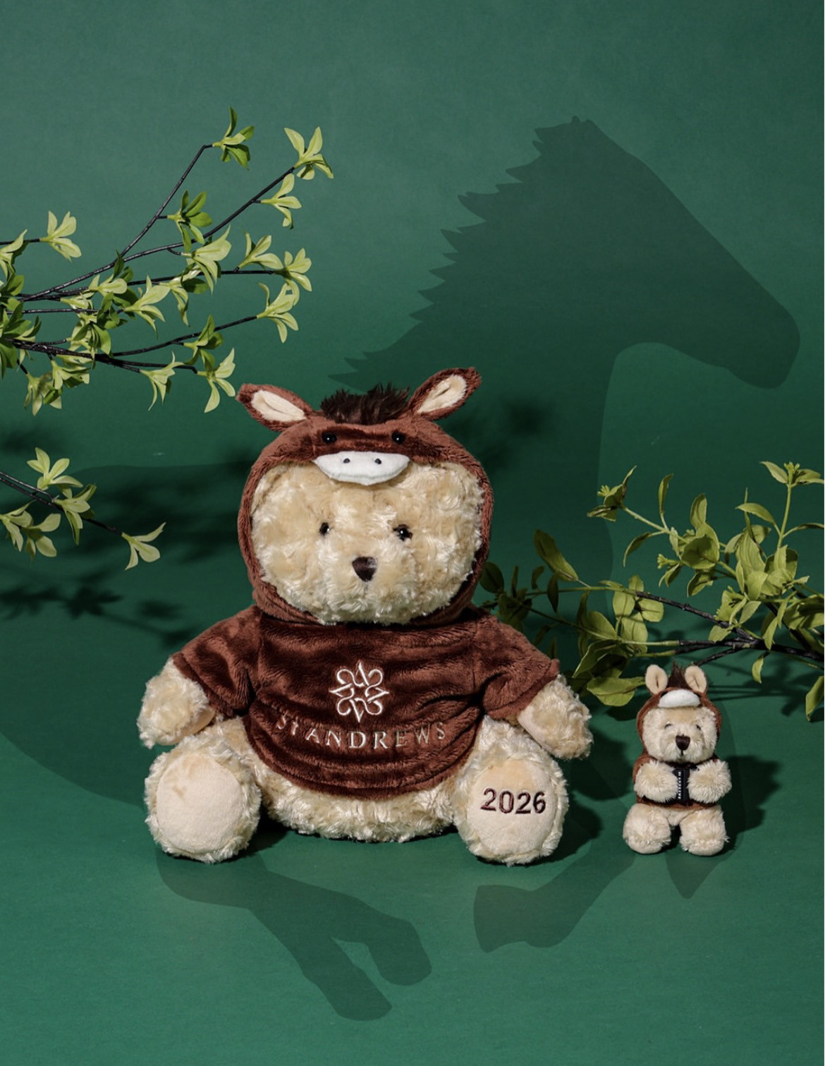 日本正品代购St 男女同款26限定马年小熊一号木杆套高尔夫球杆套,运动/瑜伽/健身/球迷用品,高尔夫杆套,淘宝优惠券,粉丝福利购,淘宝优惠卷