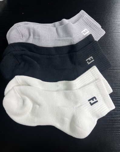 出口余日韩单尾货高尔夫球袜男女中矮加厚透气毛巾底袜子防臭运动