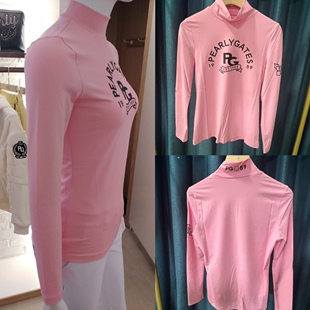 29O007 半高领长袖 春夏新品 速干弹力特卖 出口韩国高尔夫女打底衫