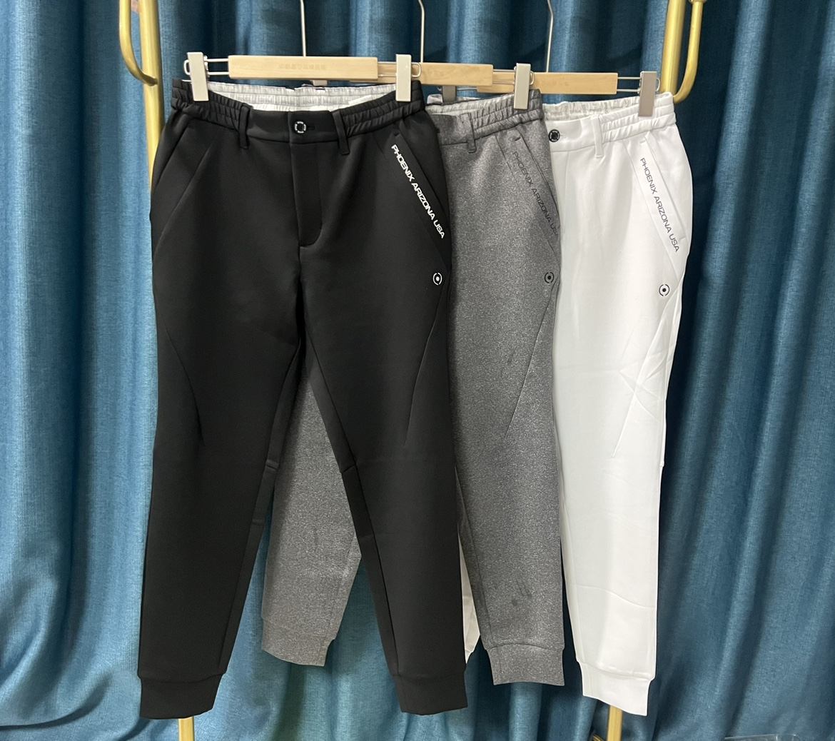29j55  日本PIN高尔夫服装男士春秋新款品小脚长裤弹力空气棉疯抢