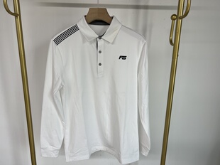 21305 出口韩国余高尔夫男士秋冬加绒保暖翻领长袖上衣 污渍瑕疵