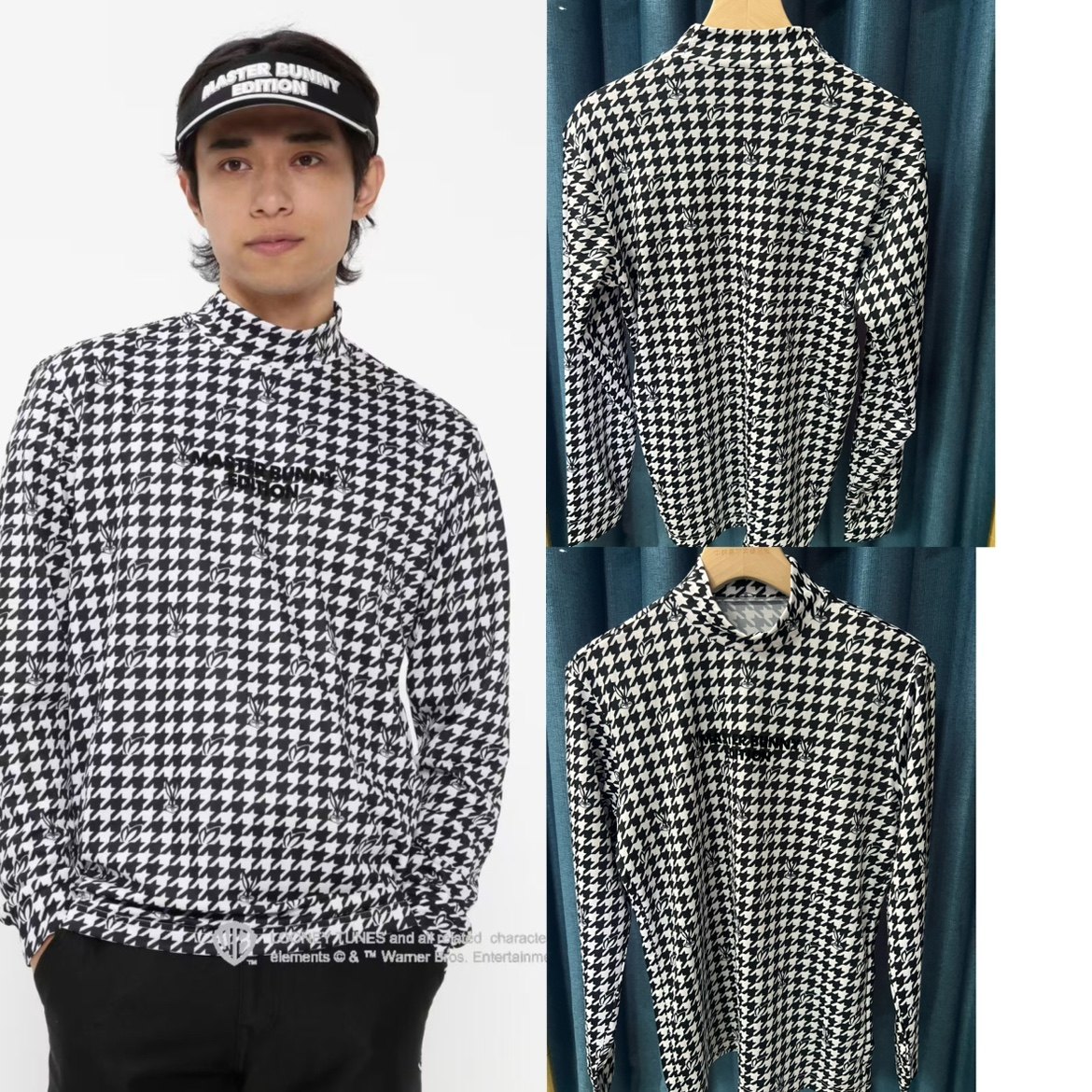 29T16 出口日本联名新品男士高尔夫高领长袖针织衫兔年纪念款推荐,运动服/休闲服装,高尔夫球服,淘宝优惠券,粉丝福利购,淘宝优惠卷