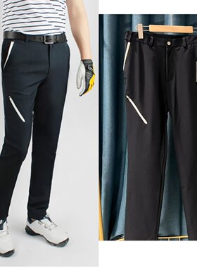 高尔夫服装GOLF男士长裤薄款速干超值爆款活动促销韩版显瘦黄金熊